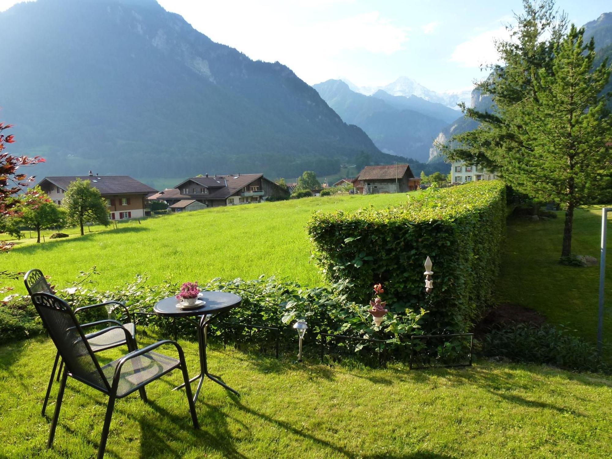 Appartement Haus Abendberg à Wilderswil Extérieur photo